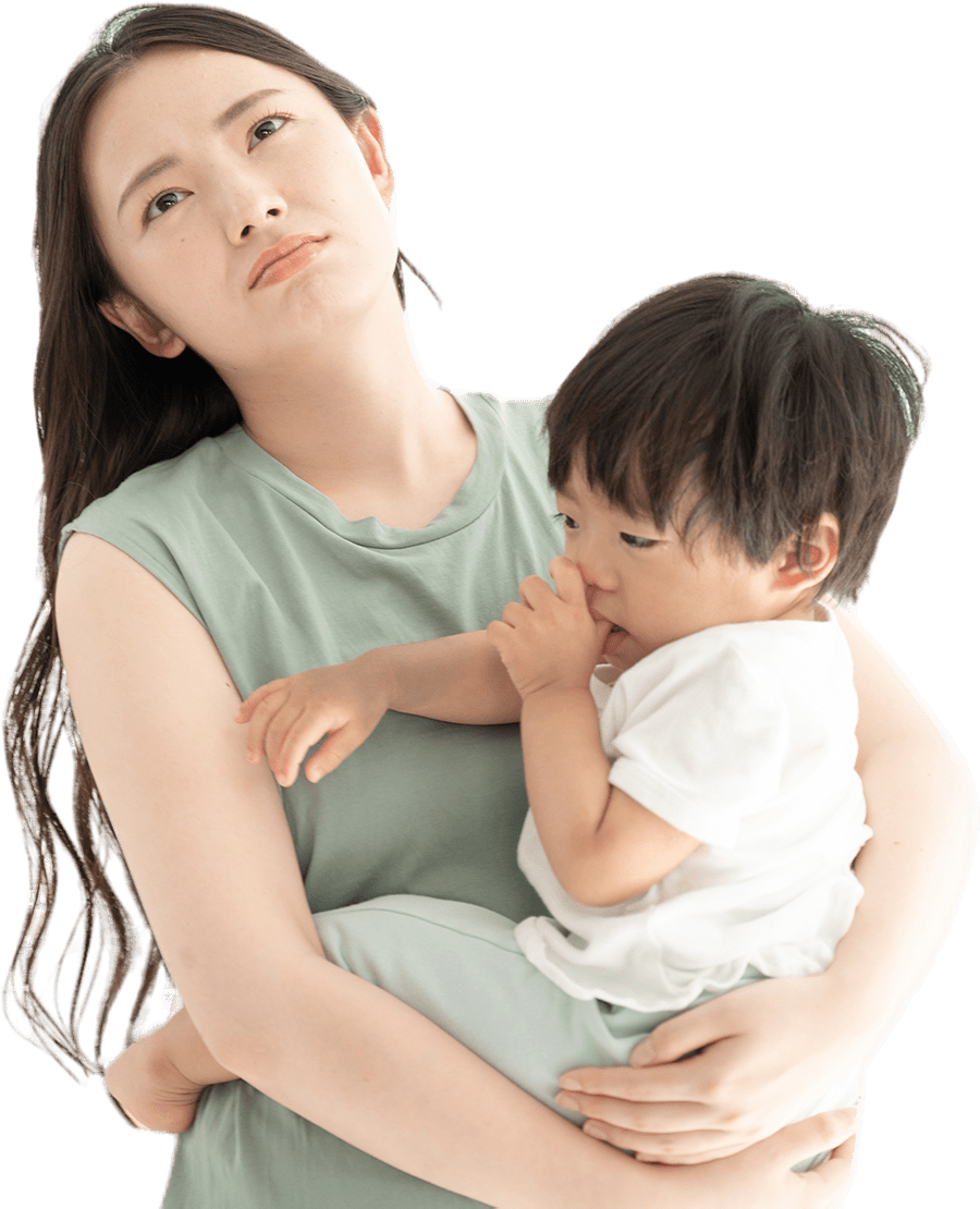 子育て中のママ
